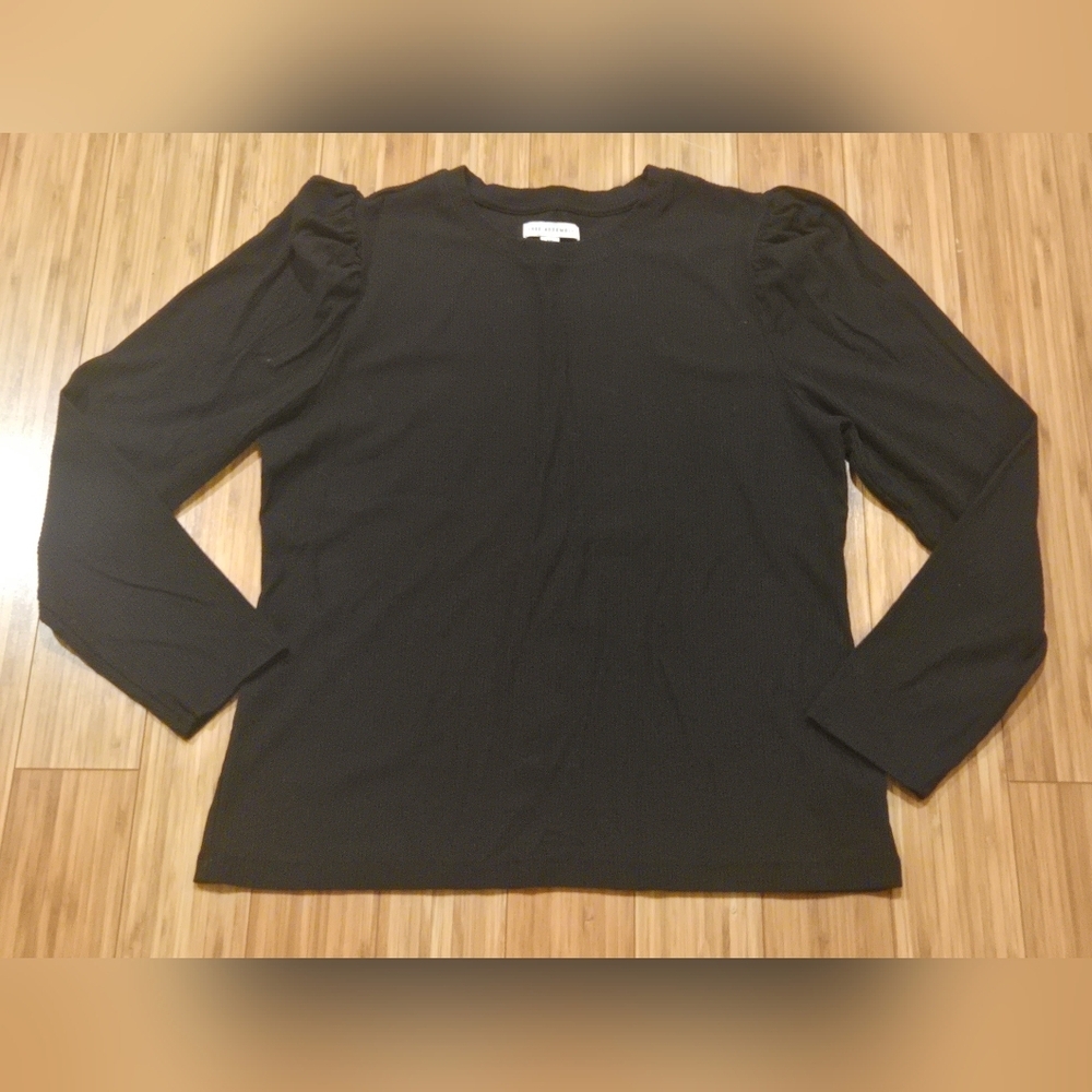 NWOT Free Assembly Black Long Sleeve Women's Top
